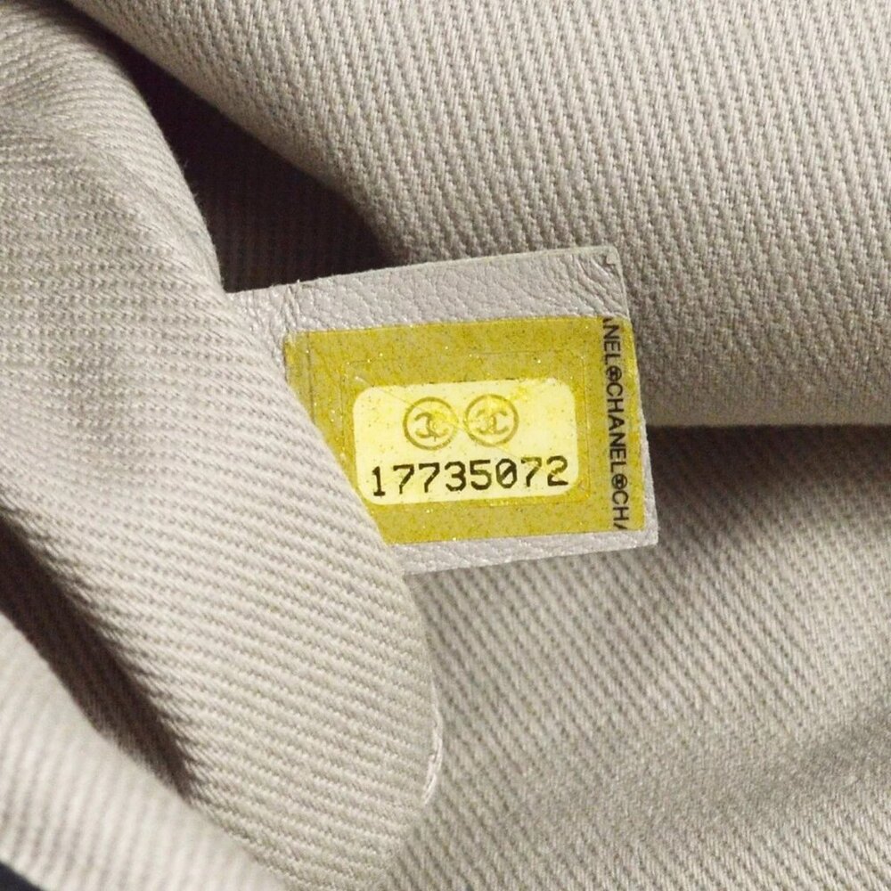 Chanel Black Glitter Fabric Wild Stitch 2way Tote Handbag - Picture 6 of 9